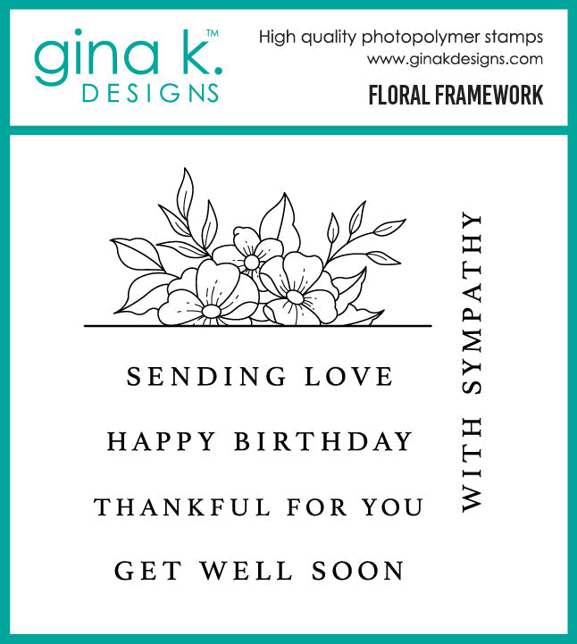 Gina K Design Bundle- Floral Framework