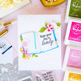 Pinkfresh Studio Floral Tale die/Stencil Bundle