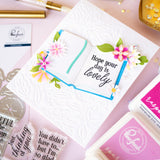 Pinkfresh Studio Wild Meadow Wreath die/ Stencil Bundle