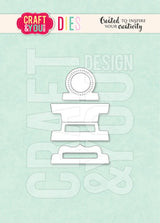 Craft & You Design Folders Tabs Dies (CW363)