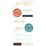 Sizzix Framelits Die w/Stamps by 49 and Market Thankful Sentiments (11+4pcs) (666708)