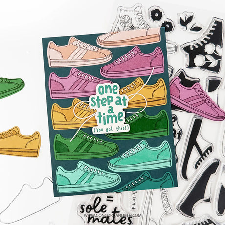 Concord & 9th Fresh Kicks Stamp Set & Die Bundle