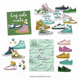 Concord & 9th Fresh Kicks Stamp Set & Die Bundle