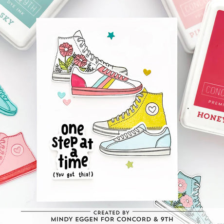 Concord & 9th Fresh Kicks Stamp Set & Die Bundle