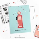 Concord & 9th Fueled with Love Stamp Set (3 x 4) / Die Bundle