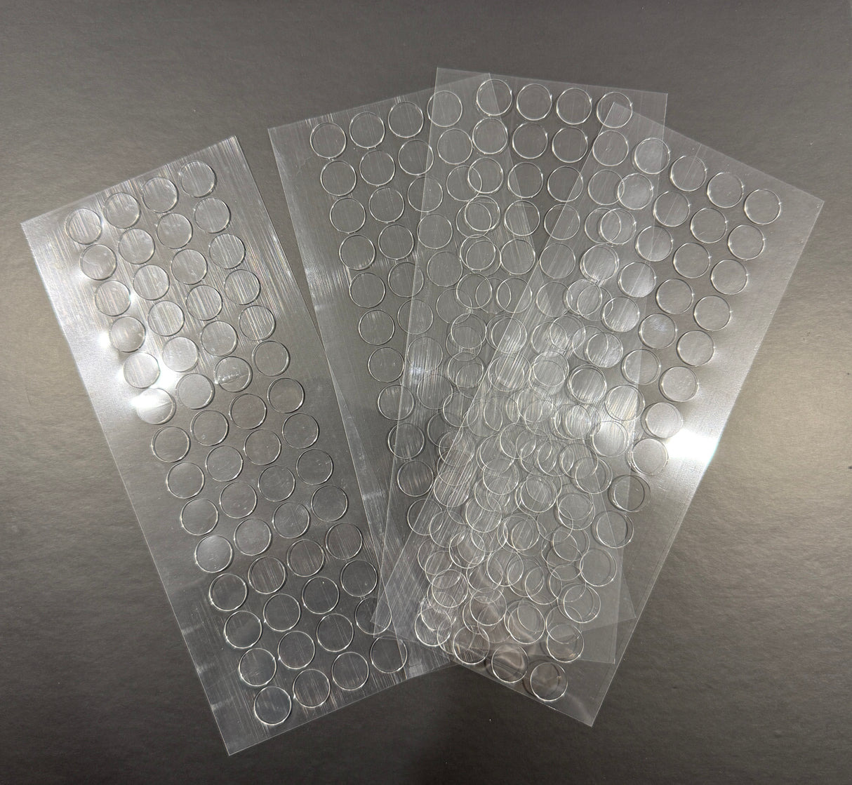 CT Double Stick clear foam Dots 12mm x 1 mm thickness 224 dots/ pack