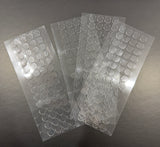 CT Double Stick clear foam Dots 12mm x 1 mm thickness 224 dots/ pack