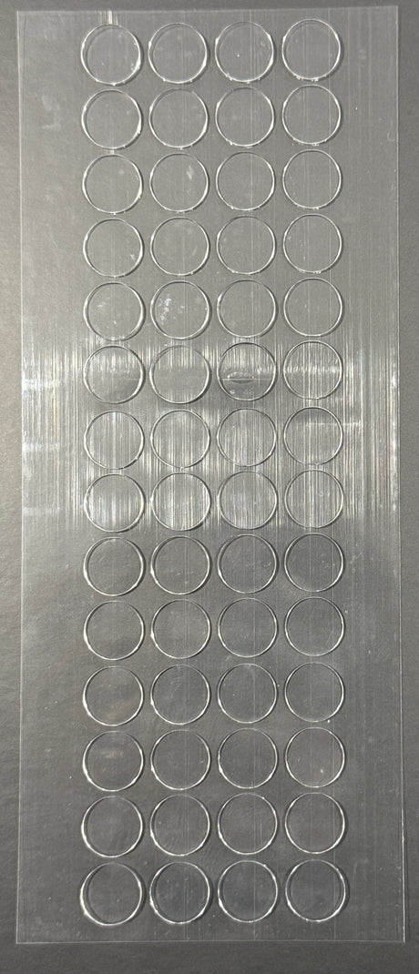 CT Double Stick clear foam Dots 12mm x 1 mm thickness 224 dots/ pack