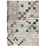 Stamperia Furry Friends A6 Rice Paper Backgrounds (8pcs) (DFSAK6046)