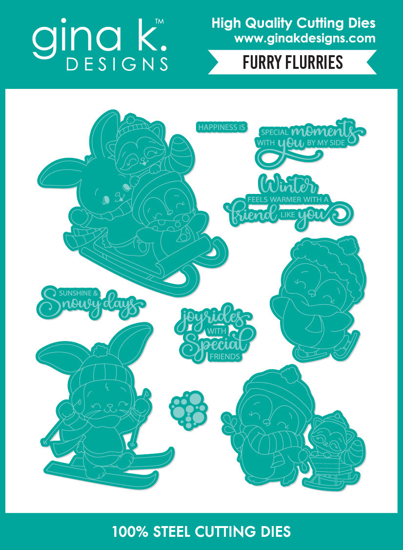 Gina K Design Bundle - Furry Flurries