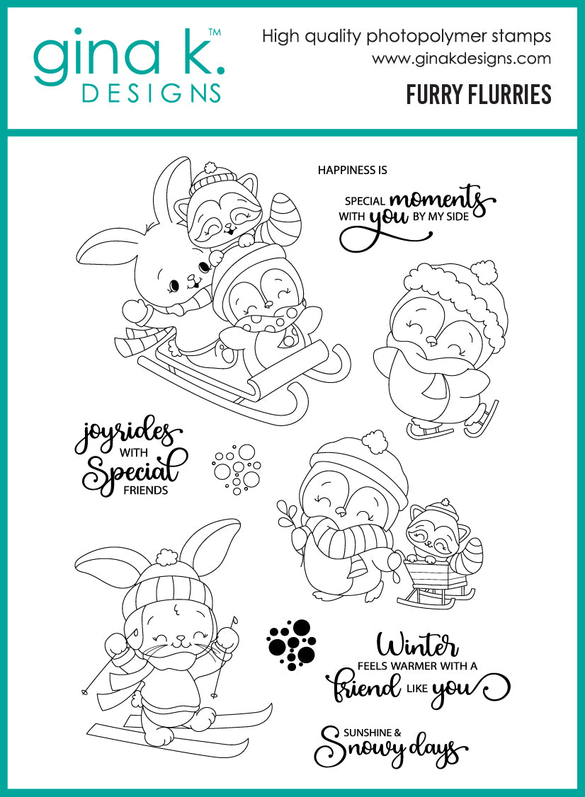 Gina K Design Bundle - Furry Flurries