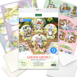 Katy Sue Designs Garden Gnomes Pop Up Card Making Kit