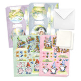 Katy Sue Designs Garden Gnomes Pop Up Card Making Kit