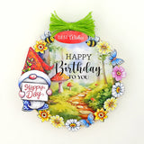 Katy Sue Designs Garden Gnomes Scene Stash, 24 sheets