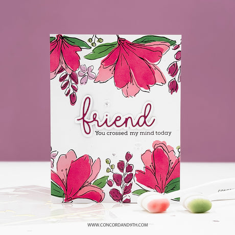 Concord & 9th Garden's Edge Stencil Pack (4 qty; 6 x 6)
