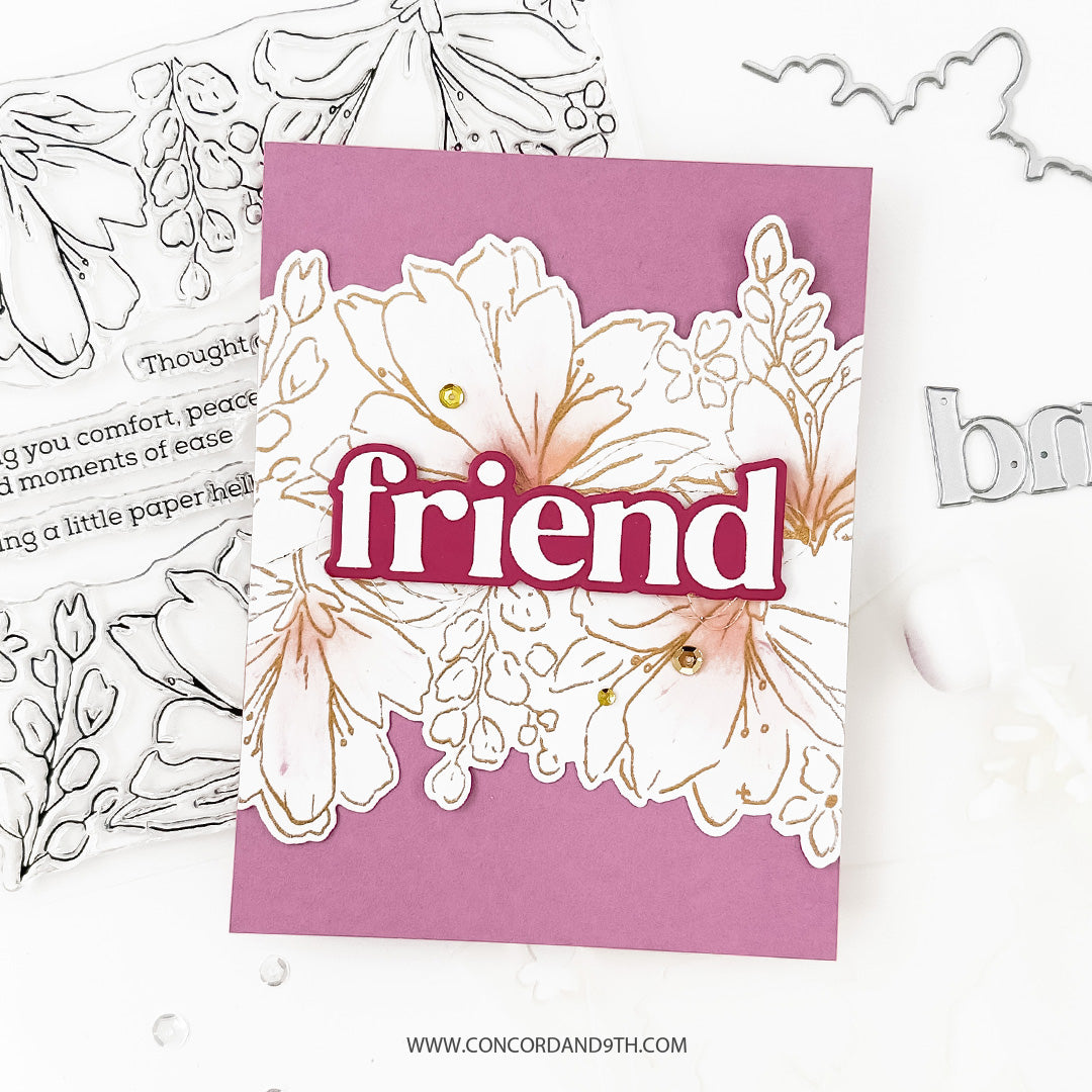 Concord & 9th Garden's Edge Stencil Pack (4 qty; 6 x 6)