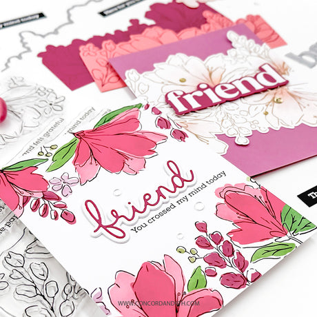 Concord & 9th Garden's Edge Stencil Pack (4 qty; 6 x 6)