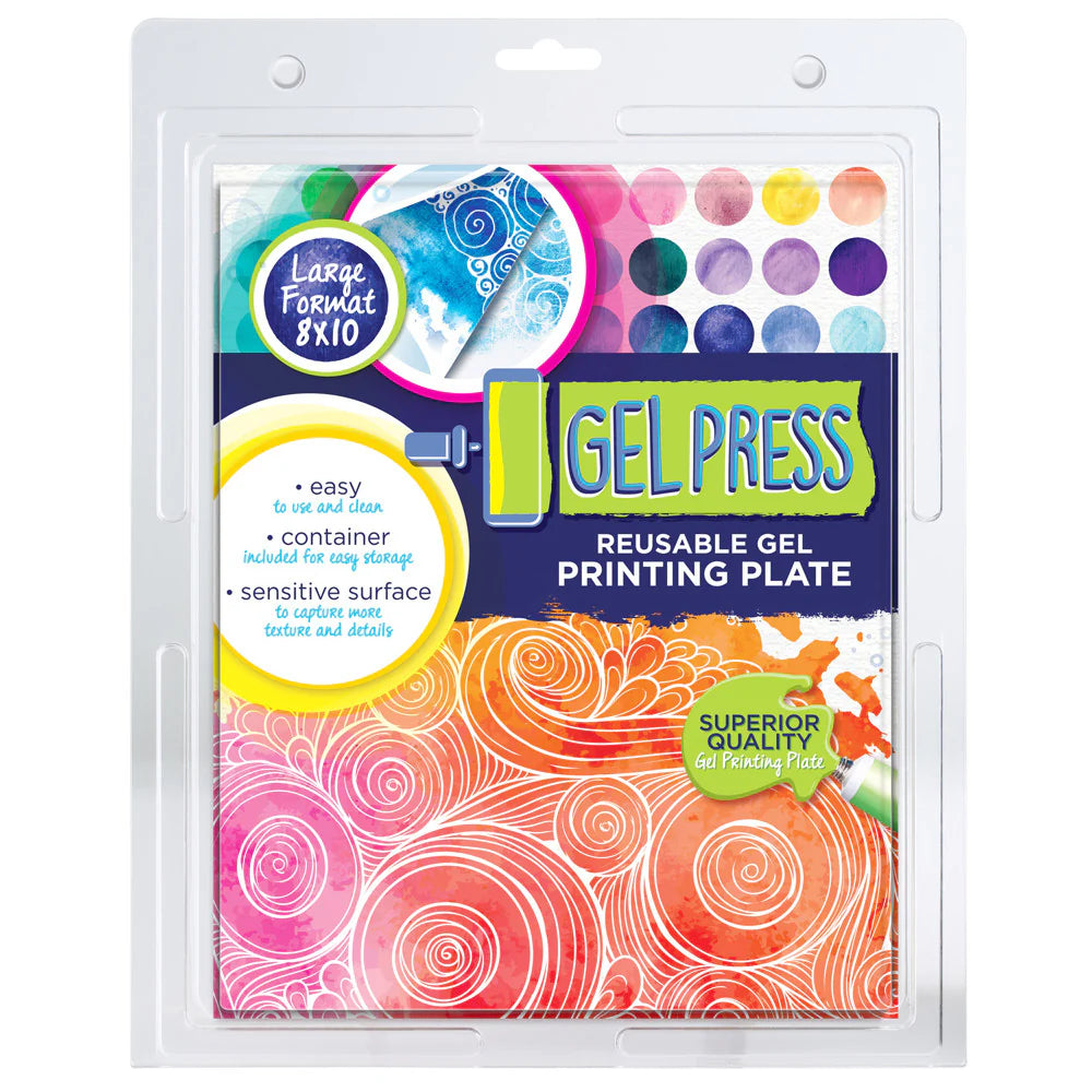 Gel Press Printing Plate 8 x 10 Inch