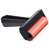 Gel Press Hard Rubber Brayer Black 4" - GEL10820