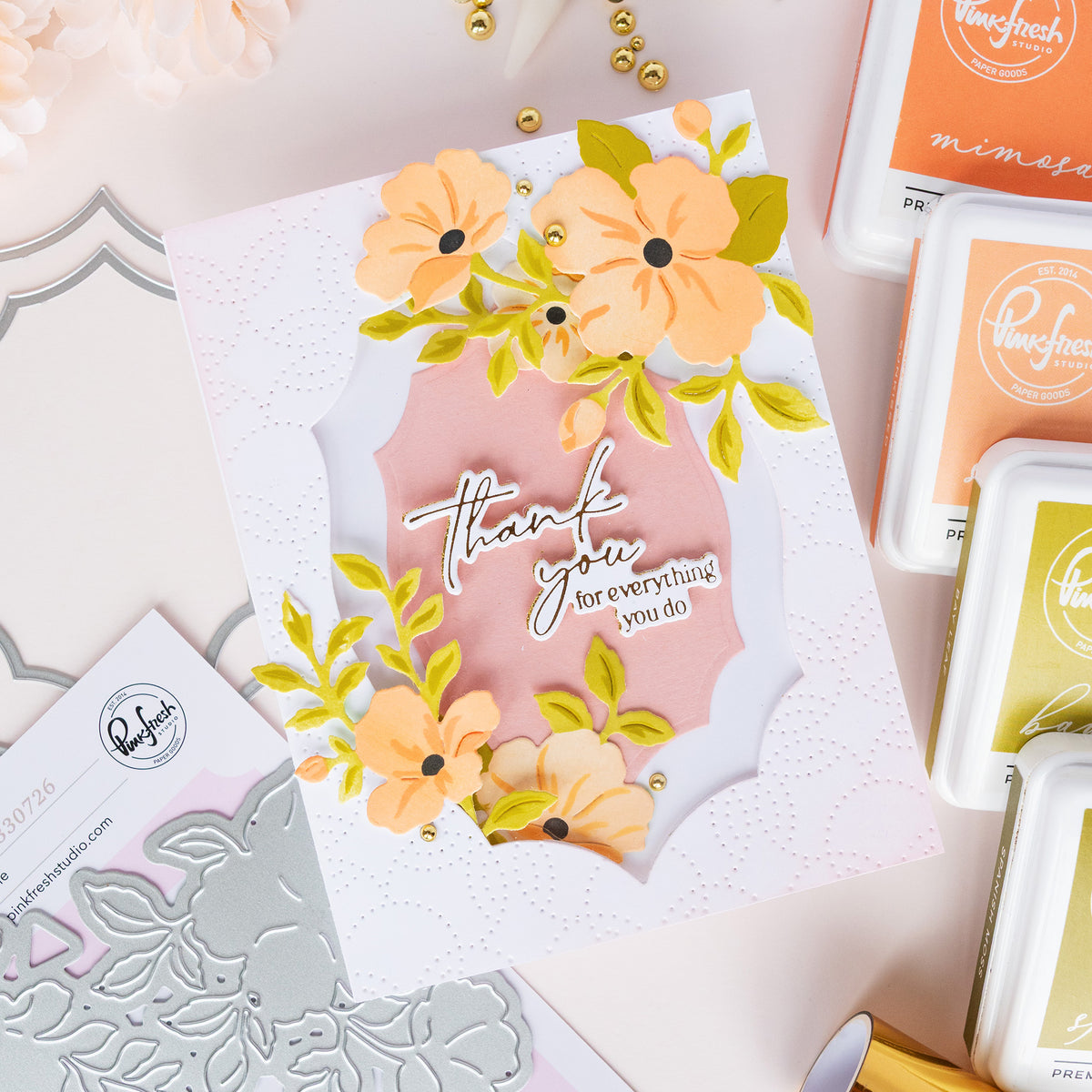 Pinkfresh Studio Heirloom Nested Frames die