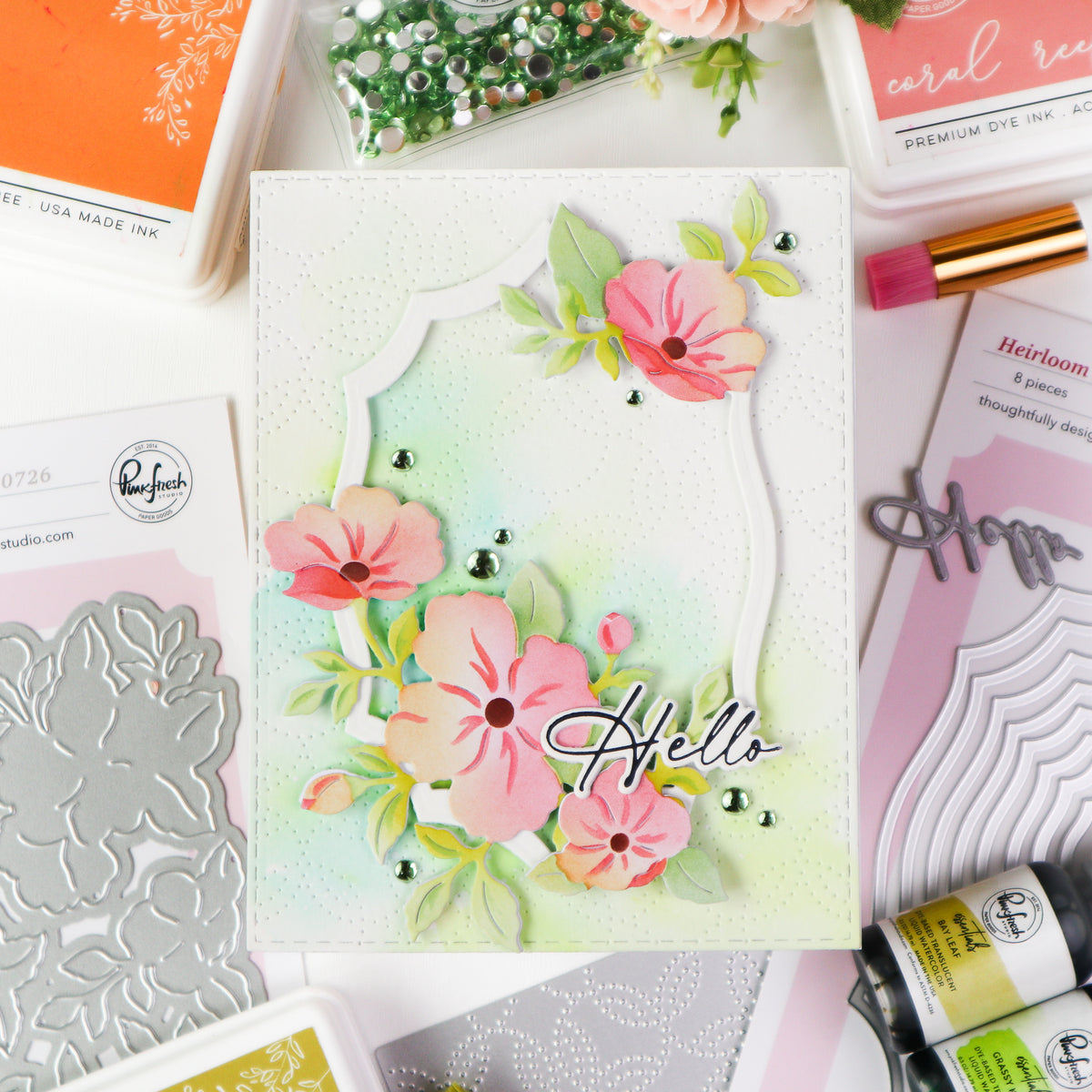 Pinkfresh Studio Heirloom Nested Frames die