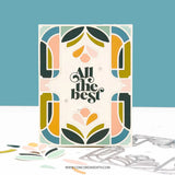 Concord & 9th Gilded Glass Stamp Set & Die Bundle