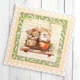 Katy Sue Designs Crafty Kittens Die Cut Topper & Decoupage Collection