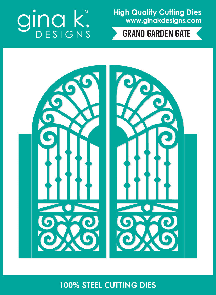 Gina K Designs DIE – Grand Garden Gate