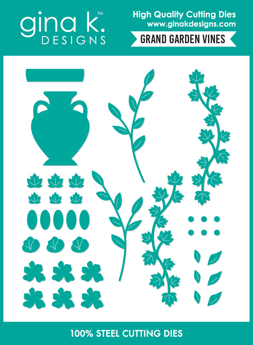 Gina K Designs DIE – Grand Garden Vines