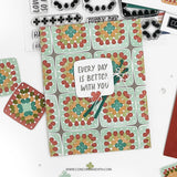Concord & 9th Granny Square Turnabout™ Stamp Set (6 x 8) & Die Bundle