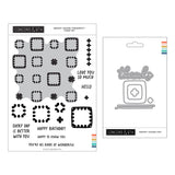 Concord & 9th Granny Square Turnabout™ Stamp Set (6 x 8) & Die Bundle