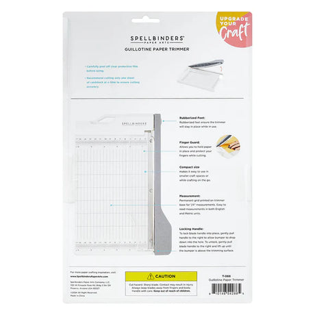 Spellbinders Guillotine Paper Trimmer postage as per actual