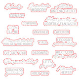 Honey Bee Stamps Howdy Y'all - 4x6 Stamp Set & Die Bundle