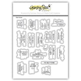 Honey Bee Stamps Silly Goose - Honey Cuts Coordinating Dies