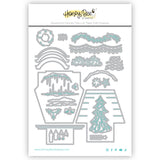 Honey Bee Lovely Layers: Window Holiday Add-On - Honey Cuts