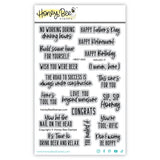 Honey Bee Stamps Nailed It - 4x6 Stamp Set & Die Bundle