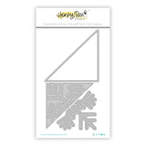 Honey Bee Stamps In Stitches: Bookmarked Snowflake - Honey Cuts - Stand-Alone Dies