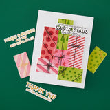Hero Arts Here for the Presents Letterpress + Foil & Cut from the Best Gift Ever Collection