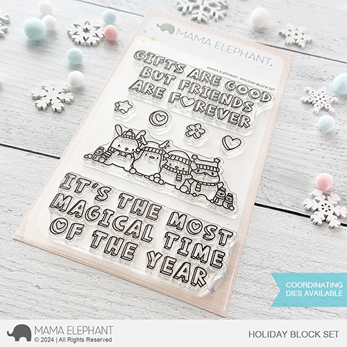 Mama Elephant HOLIDAY BLOCK SET