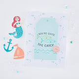 Hero Arts Glad We’re Tight Letterpress + Foil Set