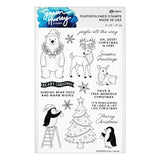 Spellbinders Polar Friends Stamp & Die Bundle by Simon Hurley
