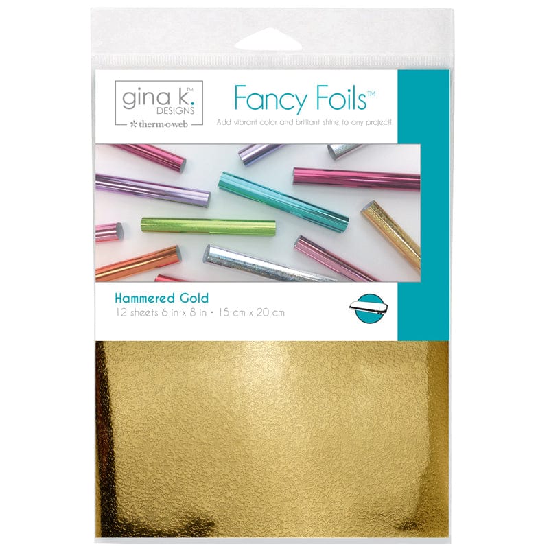 Gina K Designs Fancy Foil – Hammered Gold