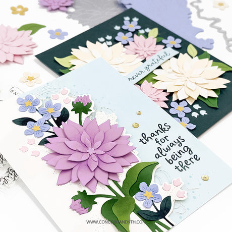 Concord & 9th Handpicked Stamp Set (3 x 4) &  DIe Bundle