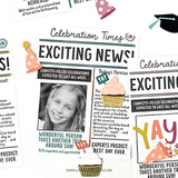 Concord & 9th Happy Headlines Stamp Set (6 x 8)