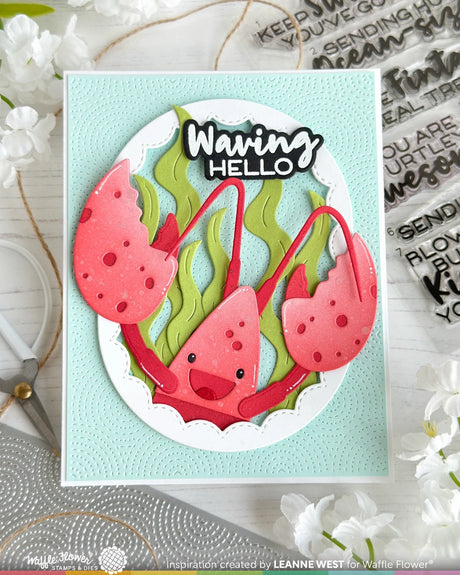Waffle Flower Happy Lobster Die (422469)
