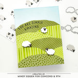 Concord & 9th Happy Herd Stencil (1 qty; 4.75 x 6)