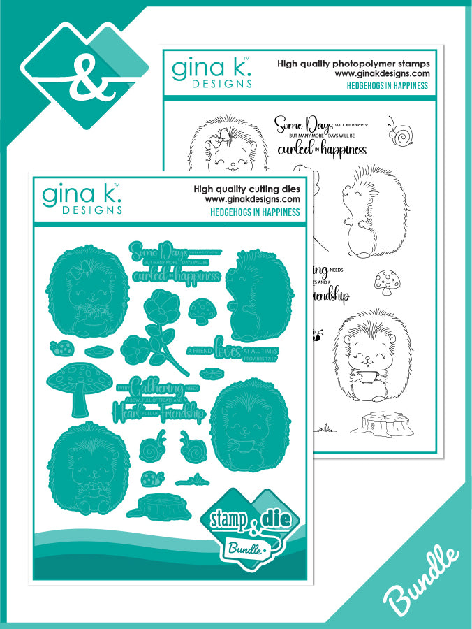 Gina K Design BUNDLE- Hedgehogs in Happiness