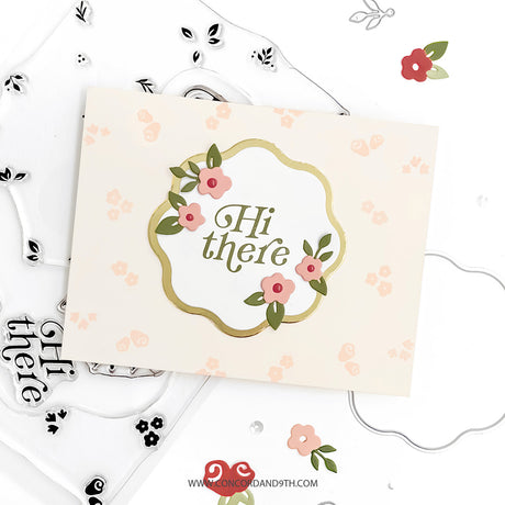 Concord & 9th Concord & 9th Heirloom Turnabout™ Stamp Set (6 x 8) / Die Bundle