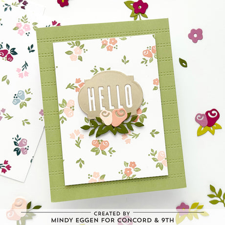 Concord & 9th Concord & 9th Heirloom Turnabout™ Stamp Set (6 x 8) / Die Bundle