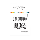 Alex Syberia Designs Hello & Hugs Die Set ASD-D-216